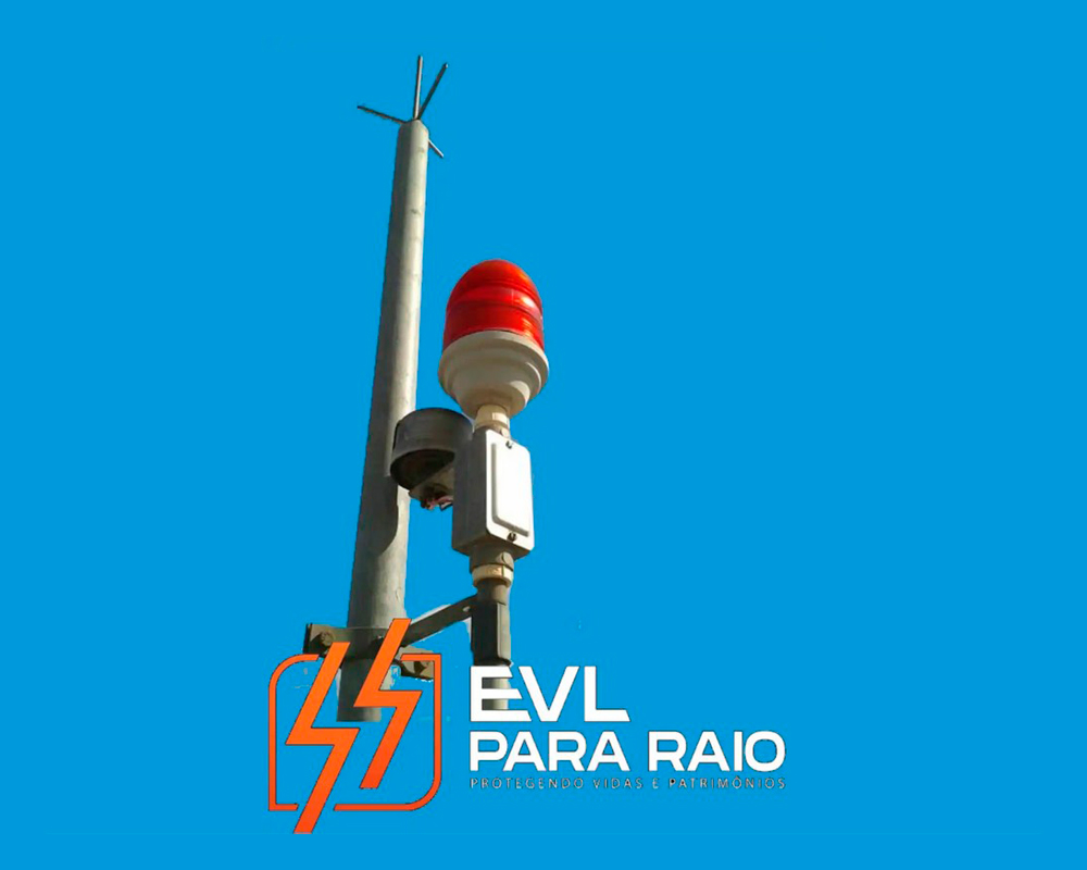Obras de SPDA e aterramento industrial realizadas pela EVL Para Raio